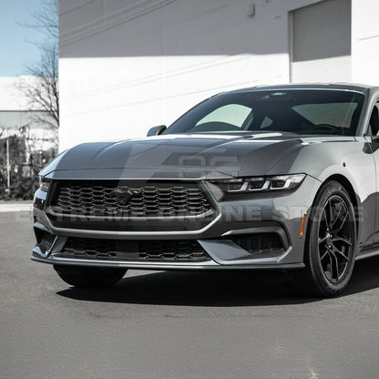 2024+ Mustang EcoBoost Carbon Fiber Headlight Eyebrow Trim Cover