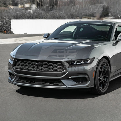 2024+ Mustang EcoBoost Carbon Fiber Headlight Eyebrow Trim Cover