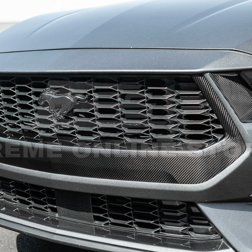 2024+ Mustang S650 EcoBoost Carbon Center Grille Lower Trim Frame