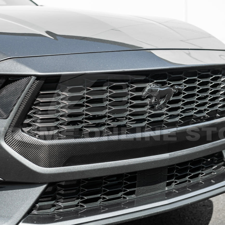 2024+ Mustang S650 EcoBoost Carbon Center Grille Lower Trim Frame