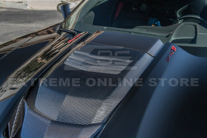2014 - 19 C7 ZR1 Corvette Carbon Fiber Hood Cowl Louver Cover