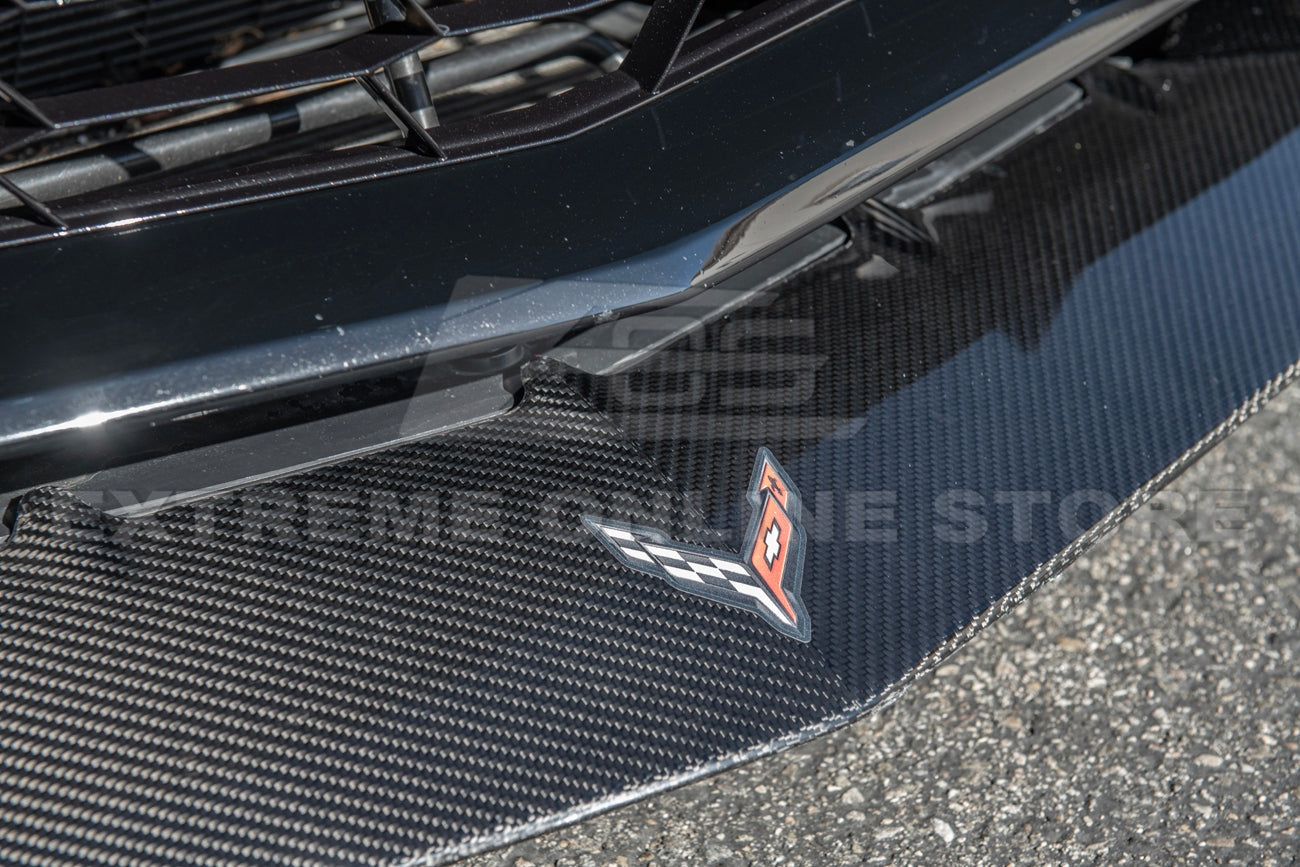 2014 - 19 C7 ZR1 Corvette Carbon Fiber Splitter and Side Winglet Kit