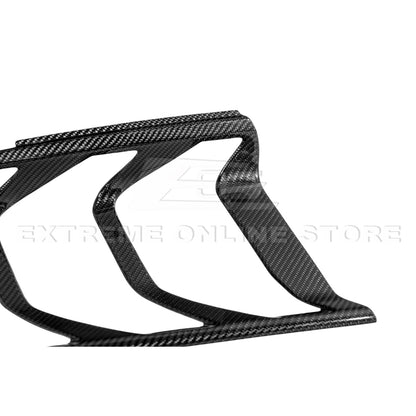 2018 - 23 Mustang Carbon Fiber Rear Tail Light Trim Bezel Cover