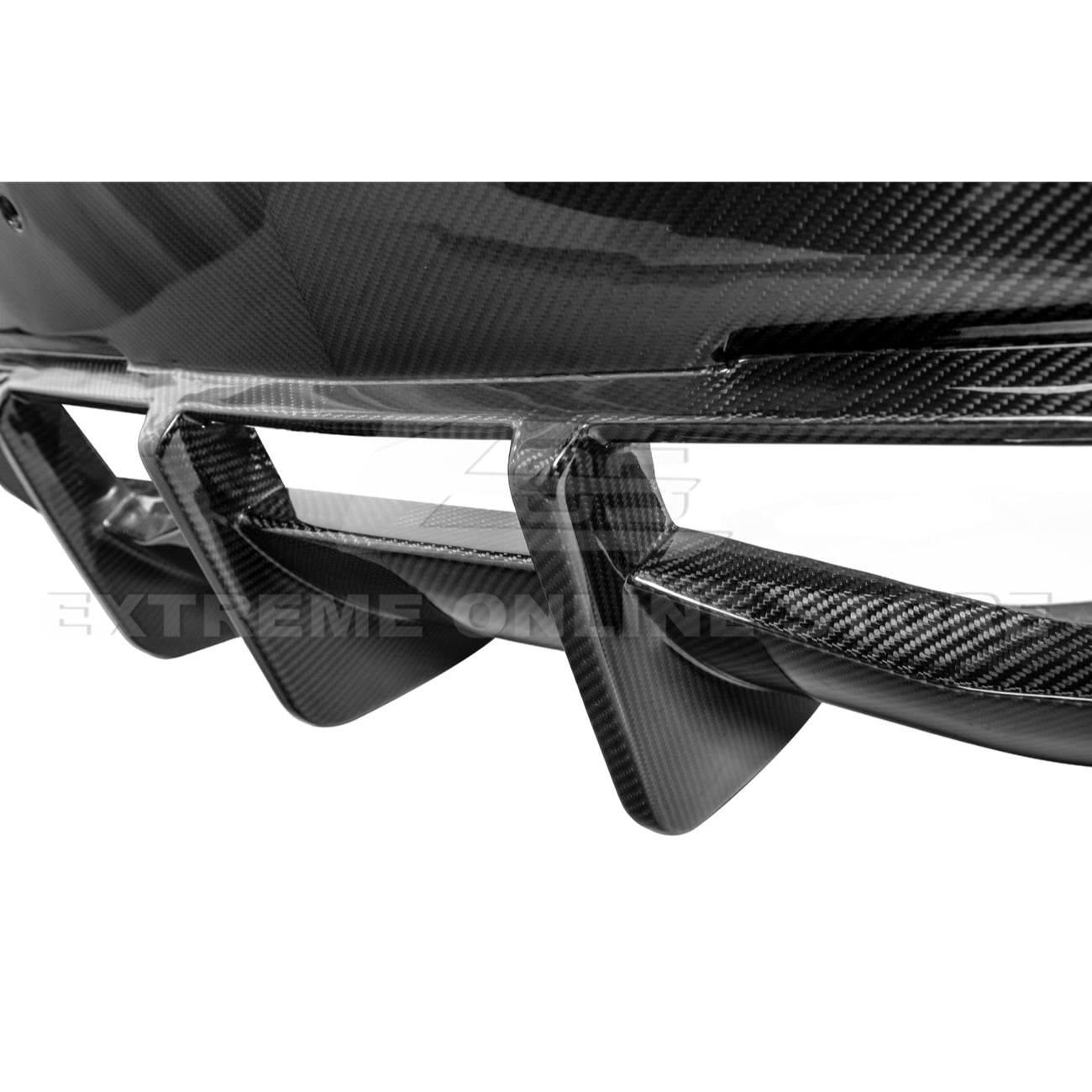 C8 Corvette Stingray Rear Bumper Diffuser