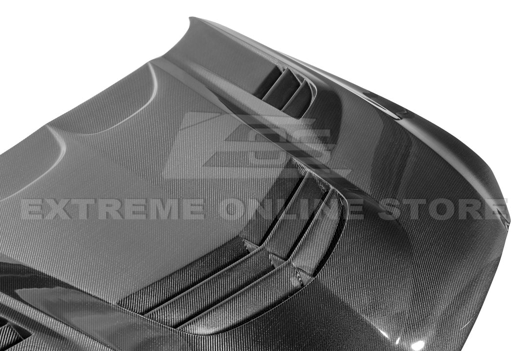 2020+ Cadillac CT5 Carbon Fiber Front Vented Hood