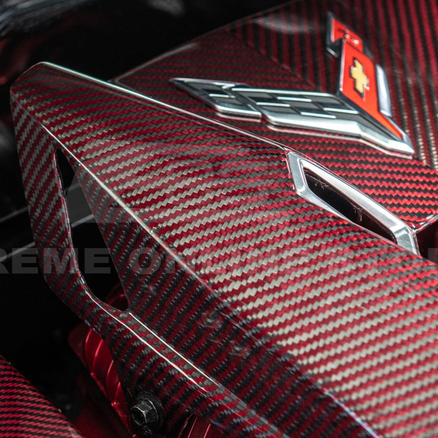 C8 Corvette Z06 5.5L LT6 Carbon Flash Painted Engine Cover
