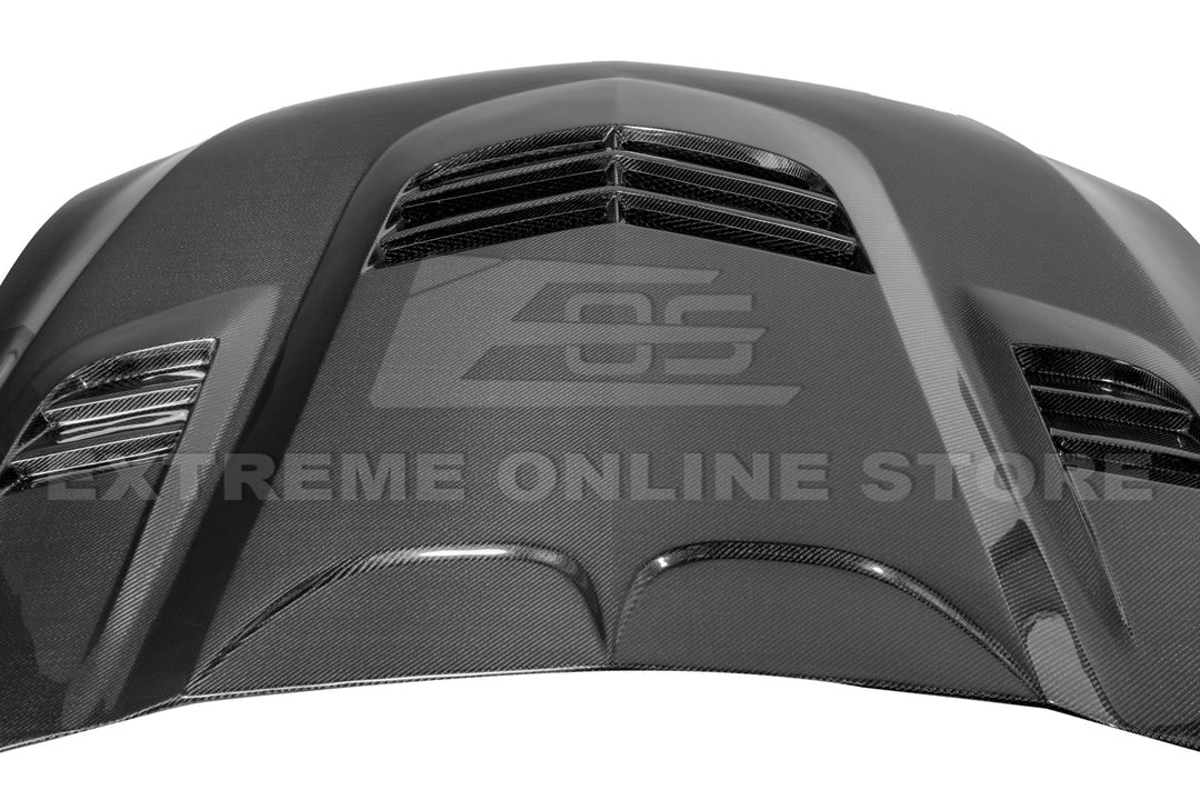 2020+ Cadillac CT5 Carbon Fiber Front Vented Hood