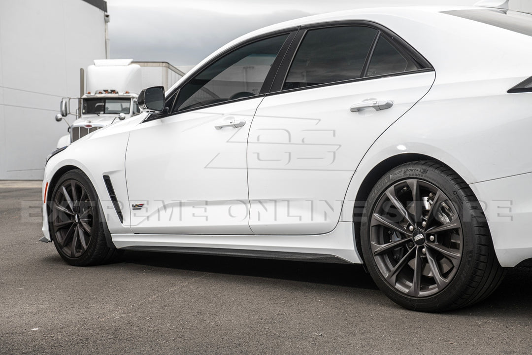 2020+ Cadillac CT4 Side Skirts Panel Extensions