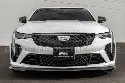 2020+ Cadillac CT4-V Blackwing Front Splitter, Canards, and Side Skirts