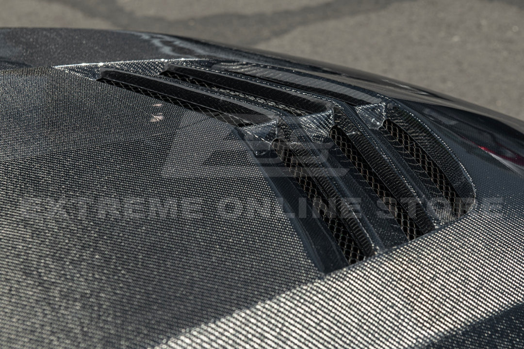 2020+ Cadillac CT5 Carbon Fiber Front Vented Hood