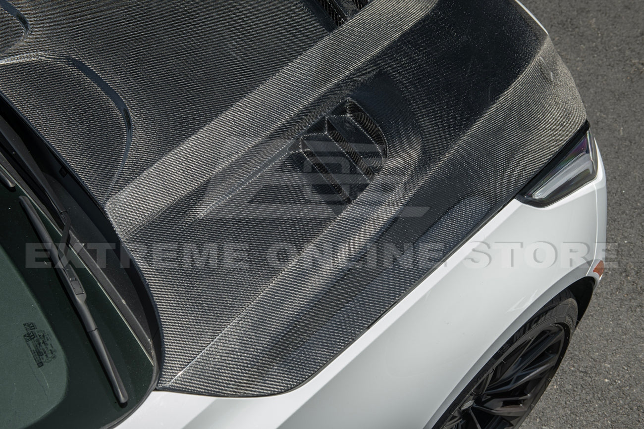 2020+ Cadillac CT5 Carbon Fiber Front Vented Hood