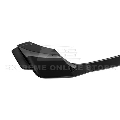 C8 Corvette Stingray Gloss Black Rear Bumper Add-On Diffuser Lip