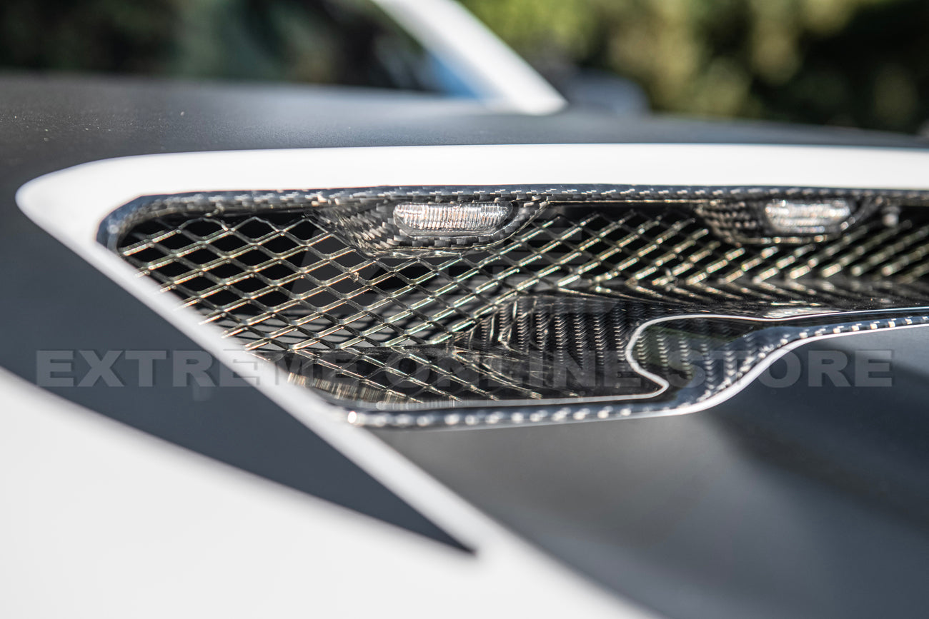 2019+ Ram 1500 TRX Carbon Fiber Front Air Intake Hood Scoop
