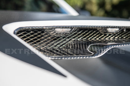 2019+ Ram 1500 TRX Carbon Fiber Front Air Intake Hood Scoop