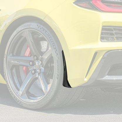 C8 Corvette Z06/E-Ray/ZR1 XL Extended Front / Rear Rock Splash Guards