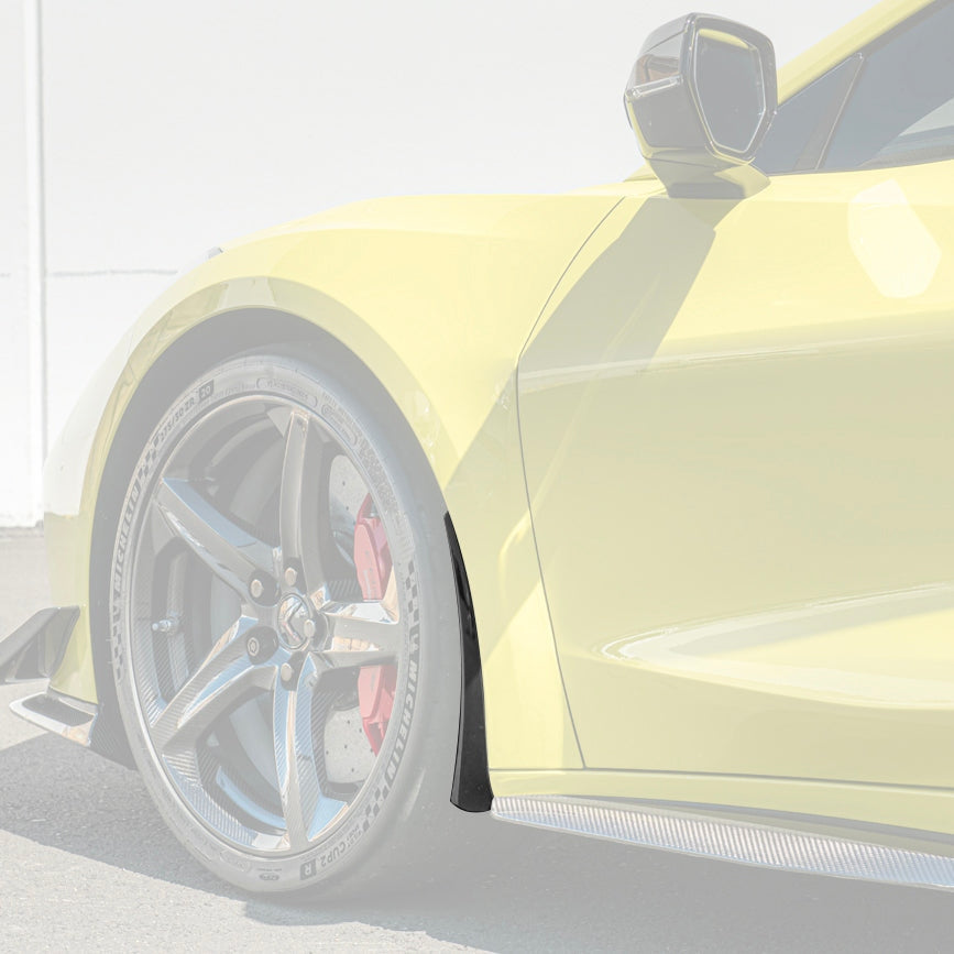 C8 Corvette Z06/E-Ray/ZR1 XL Extended Front / Rear Rock Splash Guards