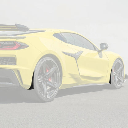 C8 Corvette Z06/E-Ray/ZR1 XL Extended Front / Rear Rock Splash Guards