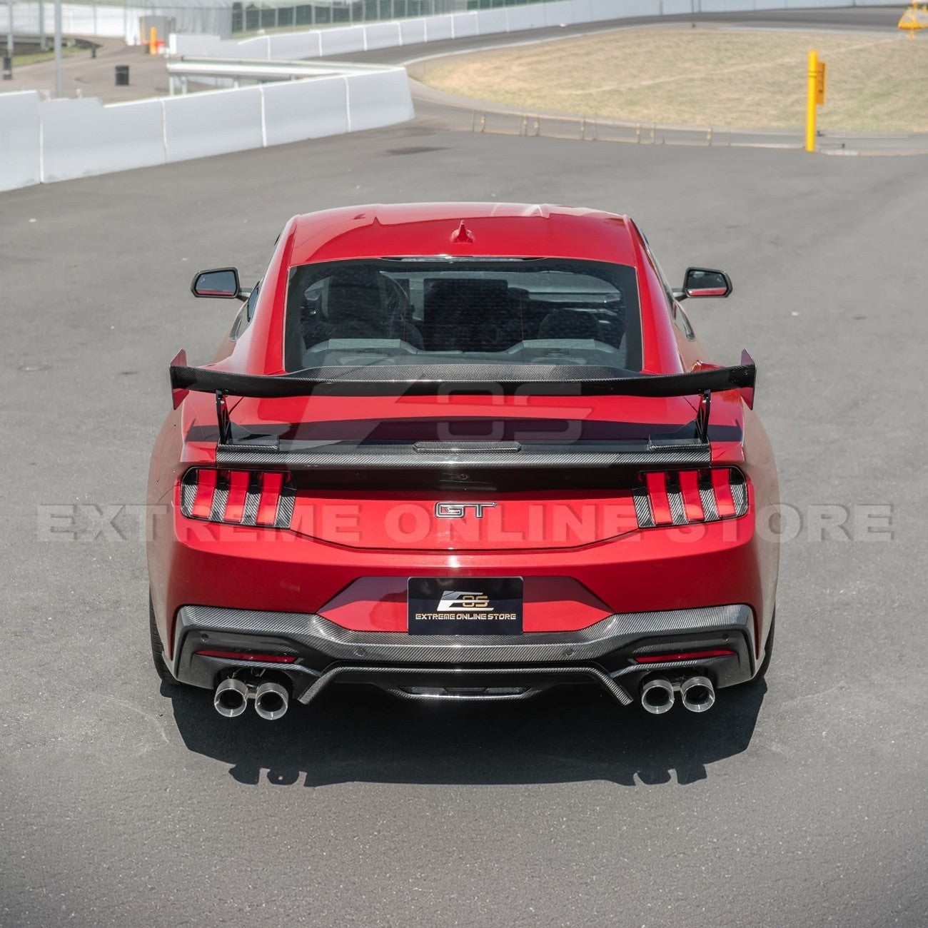 2024+ Mustang S650 Coupe APR Style Rear High Wing Spoiler