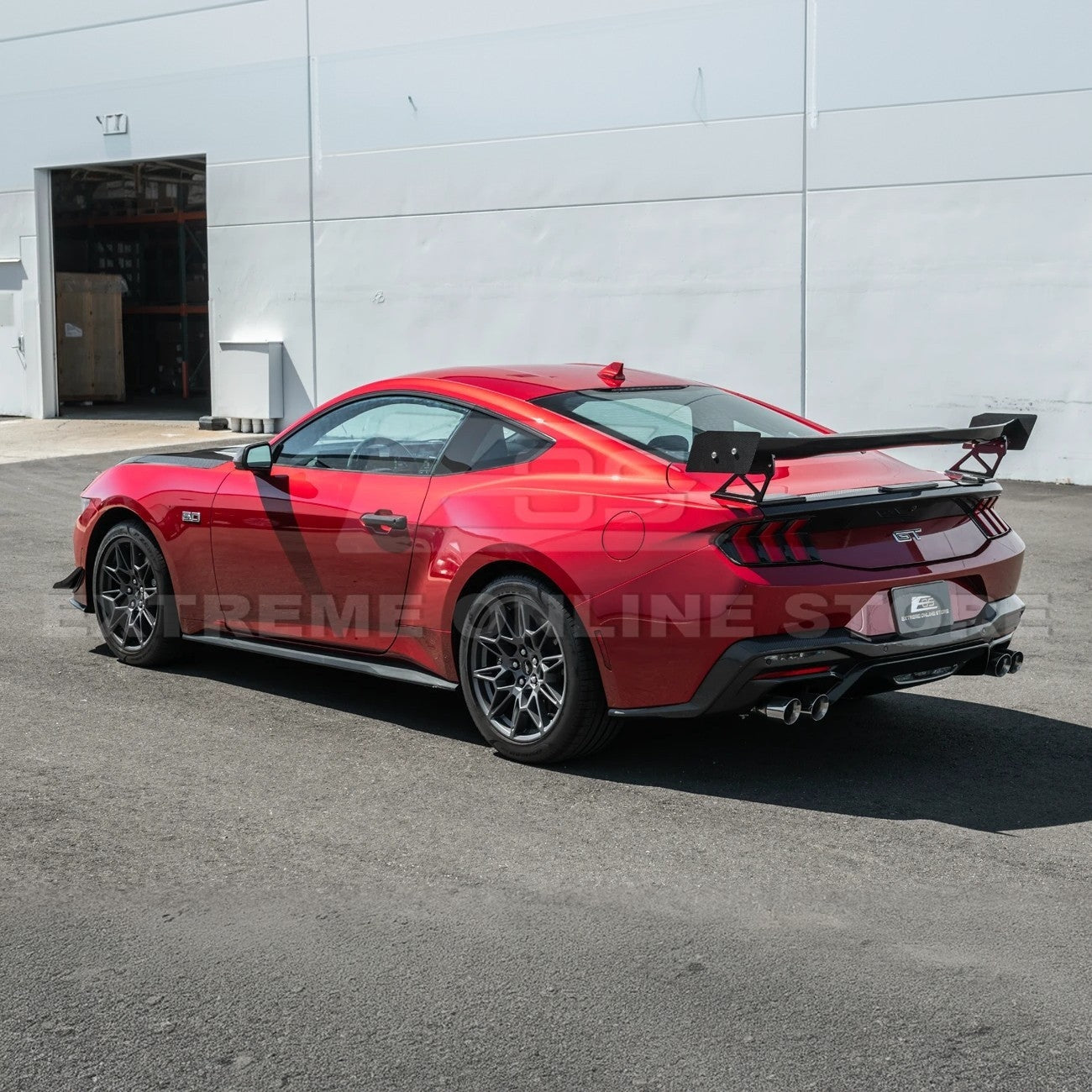2024+ Mustang S650 Coupe APR Style Rear High Wing Spoiler