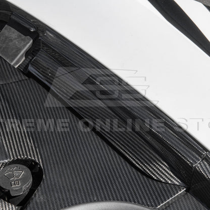 C8 Corvette Carbon Fiber Front Trunk Trim Kit
