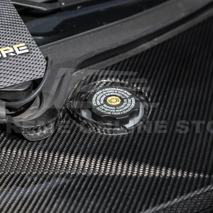 C8 Corvette Carbon Fiber Front Trunk Trim Kit