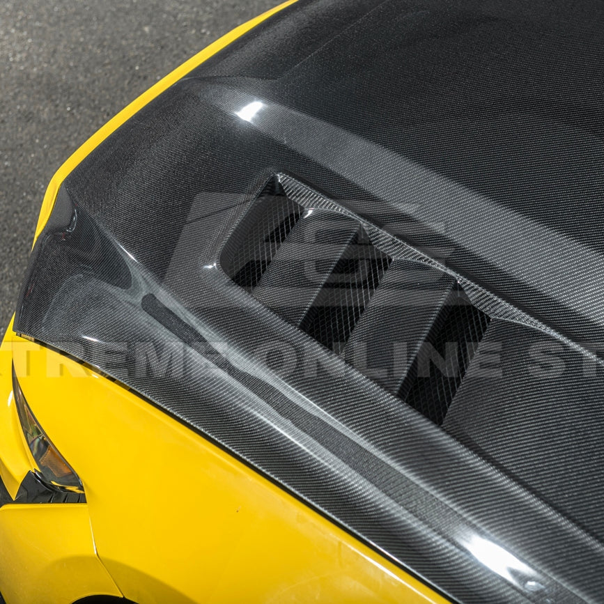 2015-17 Mustang Terminator Style Front Hood Vented Cover