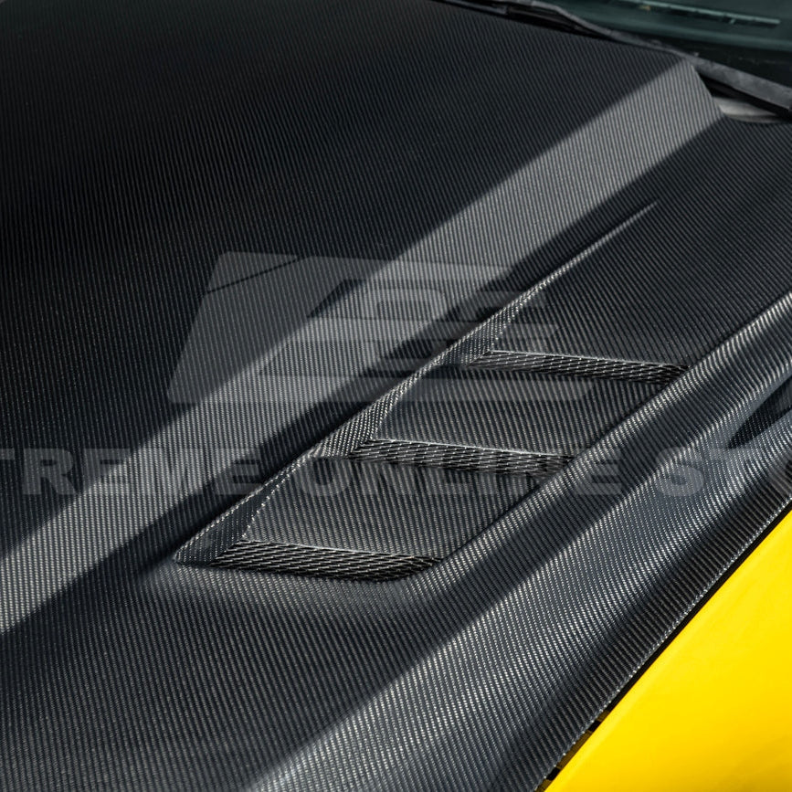 2015-17 Mustang Terminator Style Front Hood Vented Cover