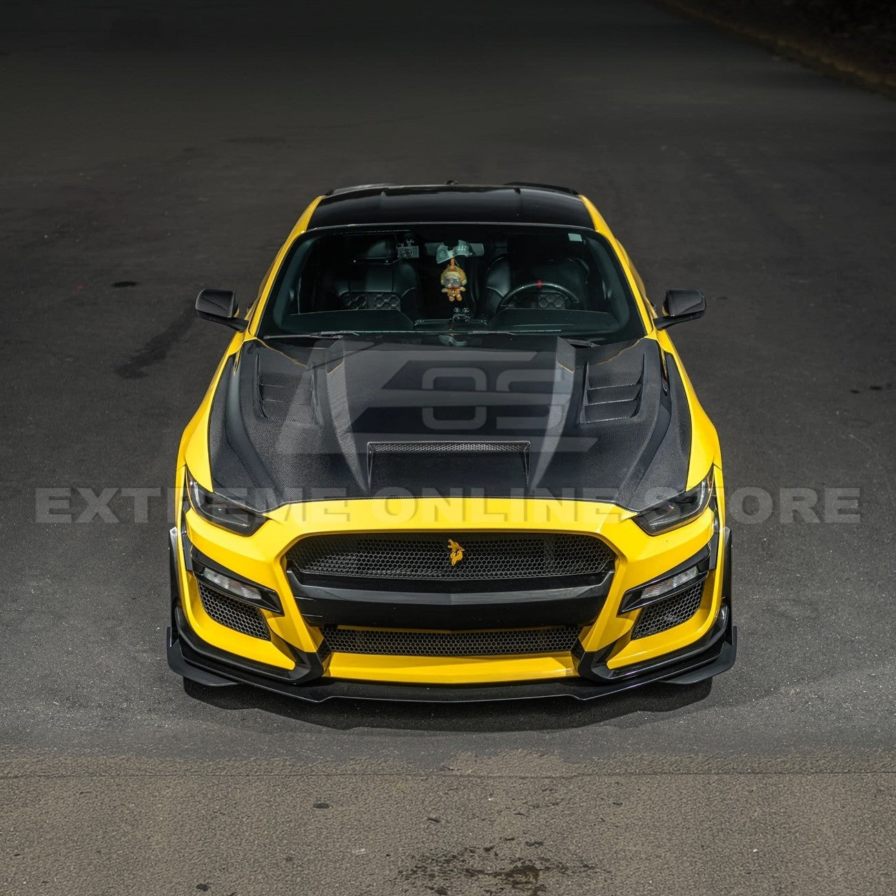 2015-17 Mustang Terminator Style Front Hood Vented Cover