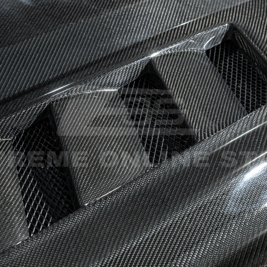2015-17 Mustang Terminator Style Front Hood Vented Cover