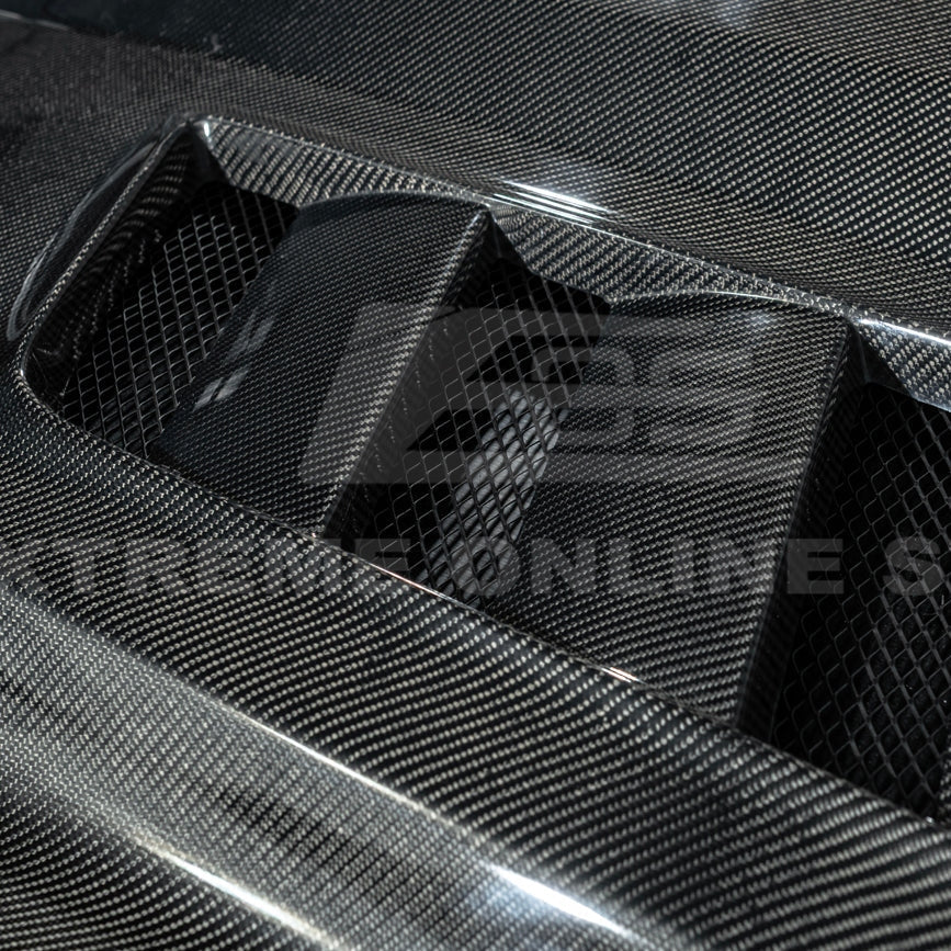2015-17 Mustang Terminator Style Front Hood Vented Cover