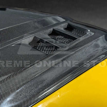 2015-17 Mustang Terminator Style Front Hood Vented Cover