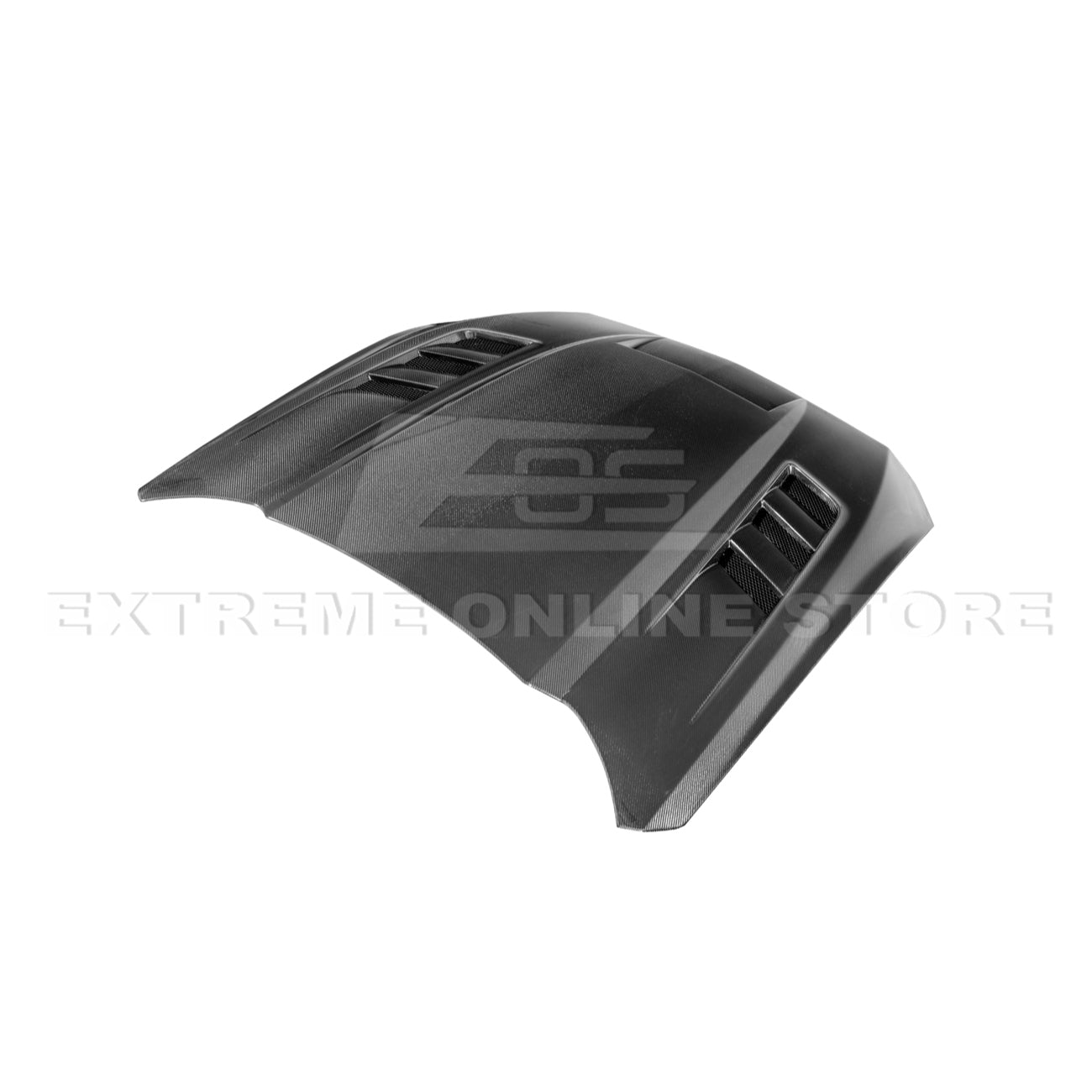 2024+ Mustang S650 Carbon Fiber Vented Hood