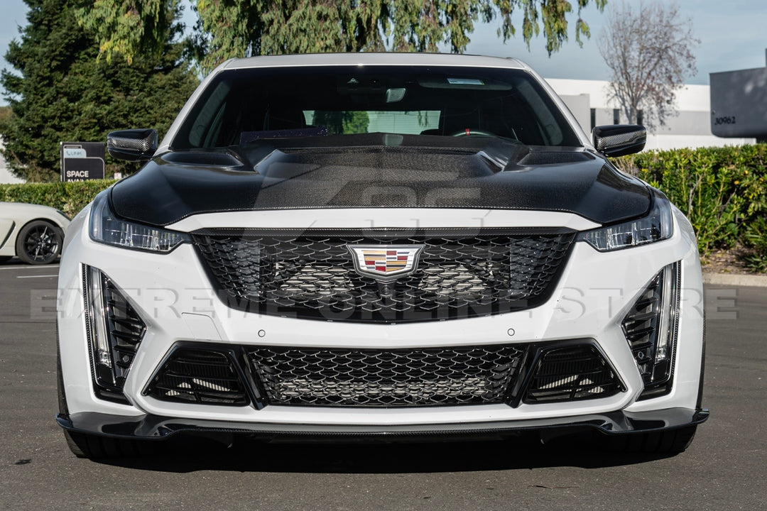 2022 - 24 Cadillac CT5-V Blackwing Sedan Front Splitter Lip