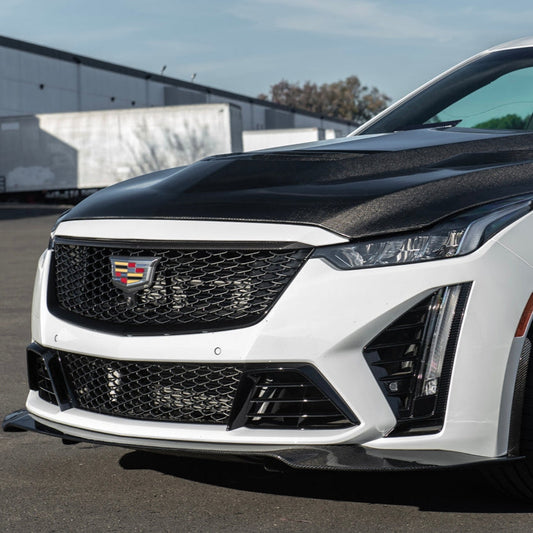 2022 - 24 Cadillac CT5-V Blackwing Sedan Front Splitter Lip