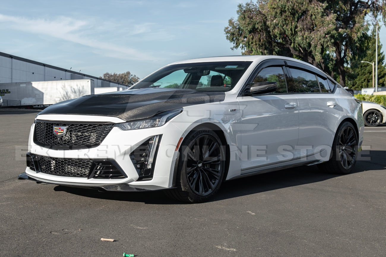 2022 - 24 Cadillac CT5-V Blackwing Sedan Front Splitter Lip