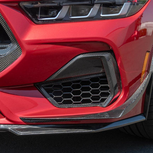 2024 - 25 Mustang GT Carbon Fiber Front Side Grille