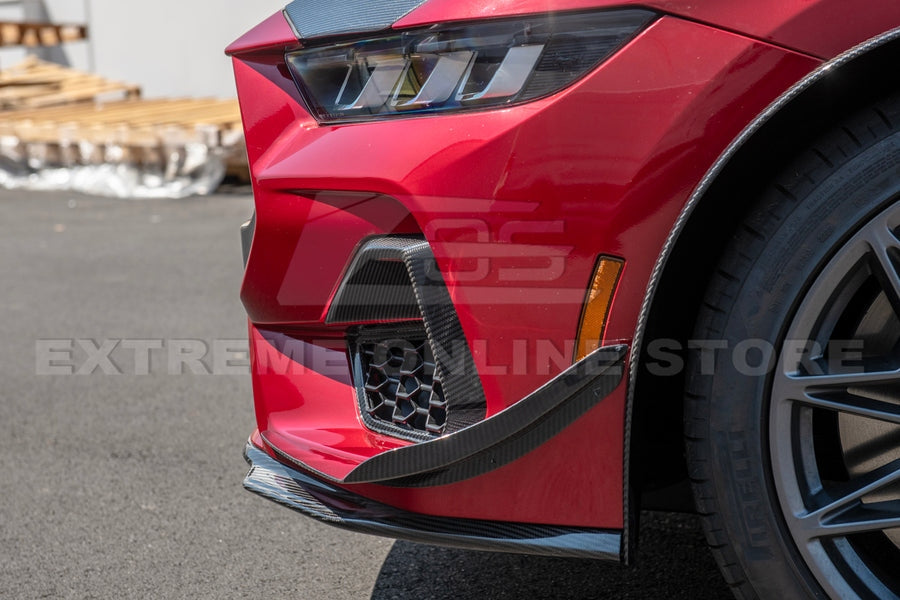 2024 - 25 Mustang GT Carbon Fiber Front Side Grille
