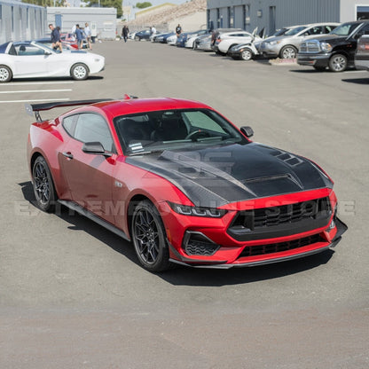 2024+ Mustang S650 Carbon Fiber Vented Hood