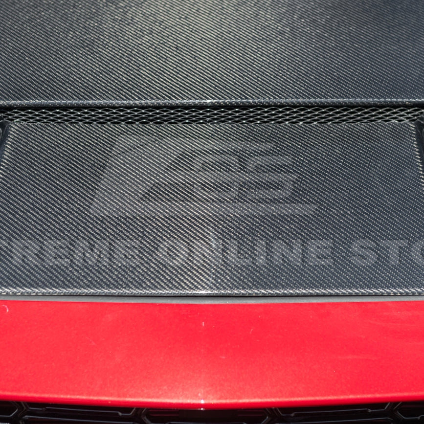 2024+ Mustang S650 Carbon Fiber Vented Hood