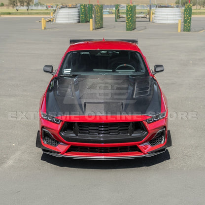 2024+ Mustang S650 Carbon Fiber Vented Hood