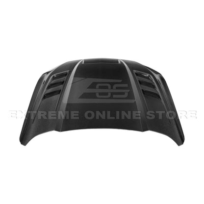 2018 - 23 Mustang Terminator Style Front Vented Bumper Hood