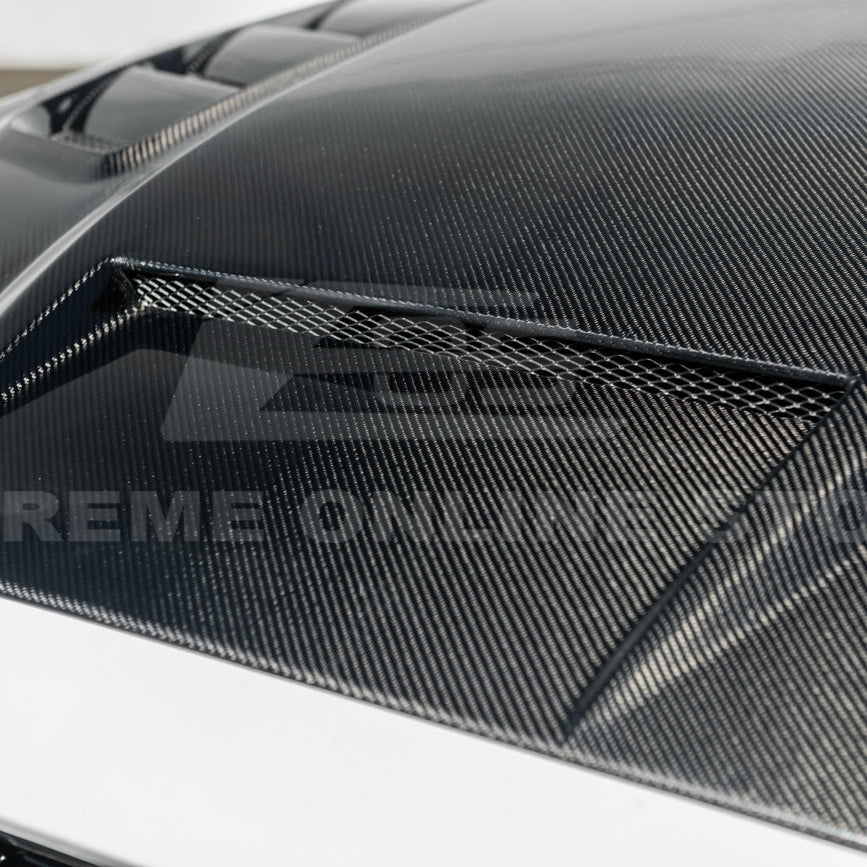 2018 - 23 Mustang Terminator Style Front Vented Bumper Hood