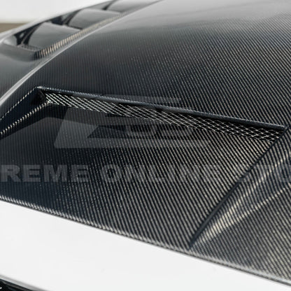 2018 - 23 Mustang Terminator Style Front Vented Bumper Hood