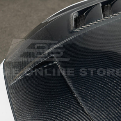 2018 - 23 Mustang Terminator Style Front Vented Bumper Hood