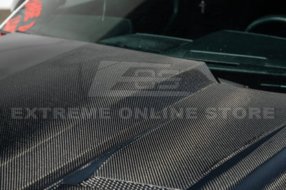 2018 - 23 Mustang Terminator Style Front Vented Bumper Hood