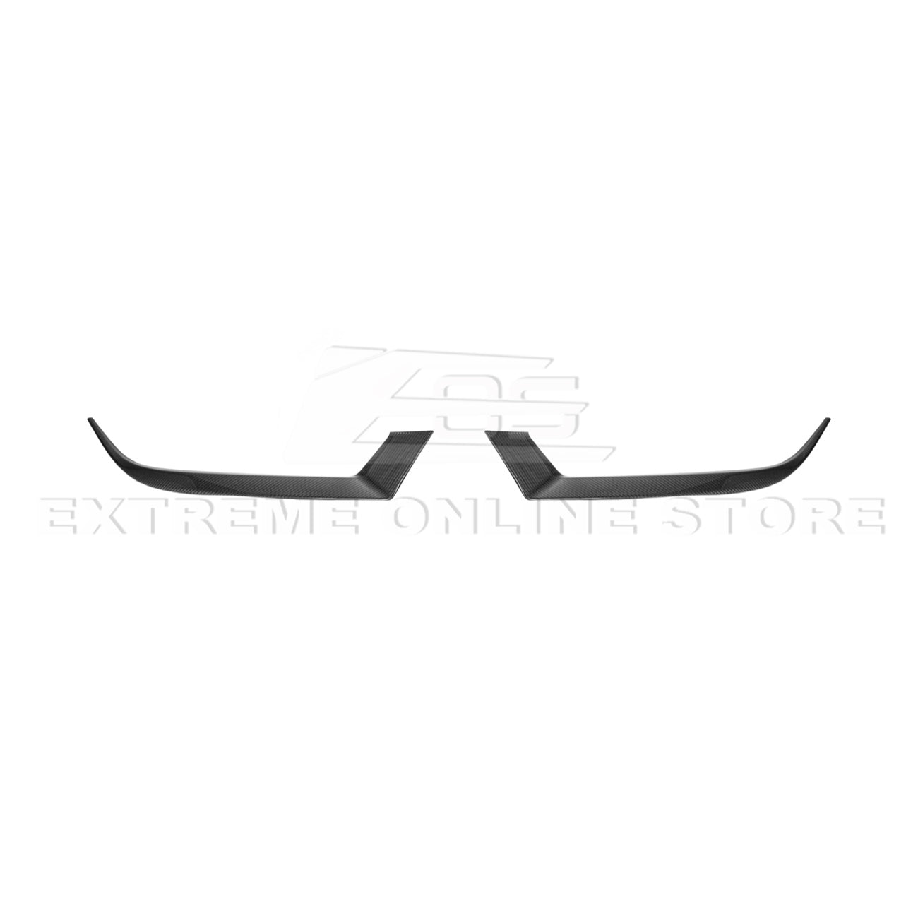 2024+ Mustang EcoBoost Carbon Fiber Headlight Eyebrow Trim Cover