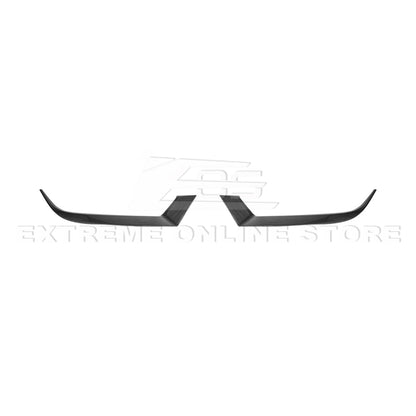 2024+ Mustang EcoBoost Carbon Fiber Headlight Eyebrow Trim Cover