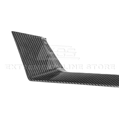 2024+ Mustang EcoBoost Carbon Fiber Headlight Eyebrow Trim Cover