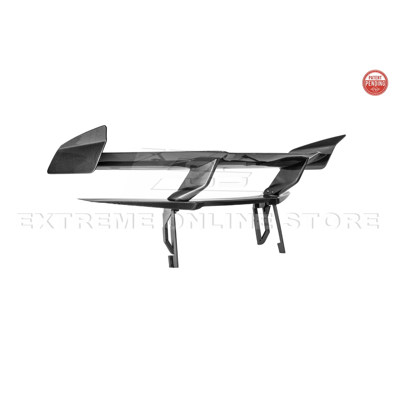 C8 Corvette Carbon Fiber ZR1 Rear High Wing Spoiler