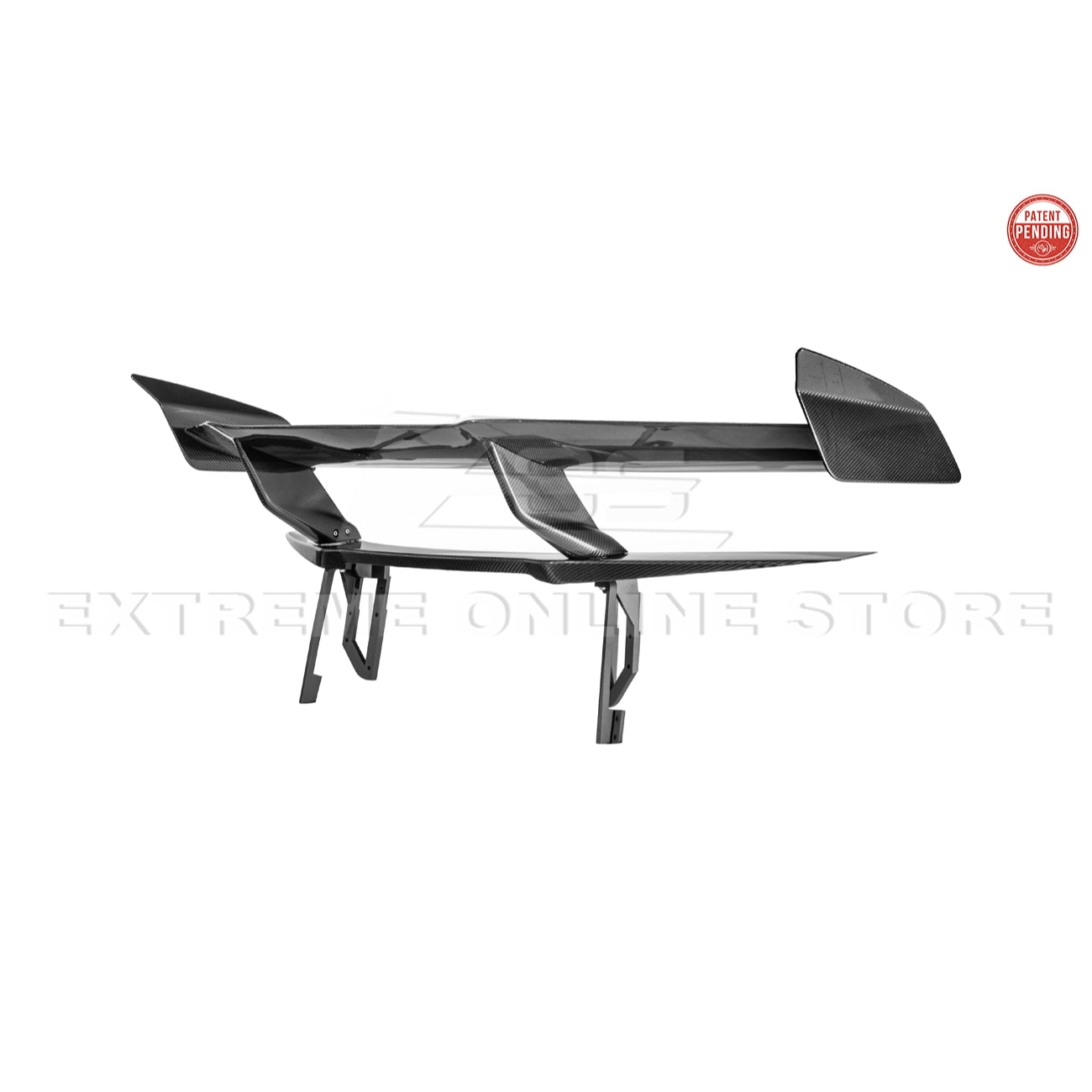 C8 Corvette Carbon Fiber ZR1 Rear High Wing Spoiler